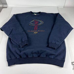 VTG 90s Fairway Steve Stricker Golf Sweatshirt Extra Extra Large Blue Crewneck